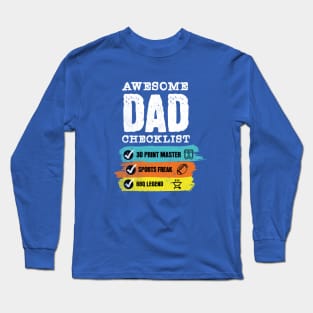 Awesome Dad Long Sleeve T-Shirt